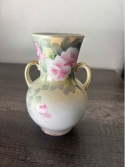 Hand painted vase