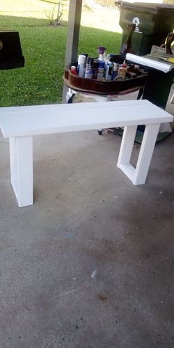 Indoor/outdoor bench