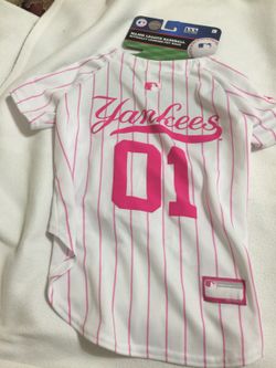 Pet First MLB New York Yankees Dog Jersey Large