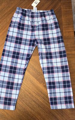 Kids Plaid Fleece Pajama Pants