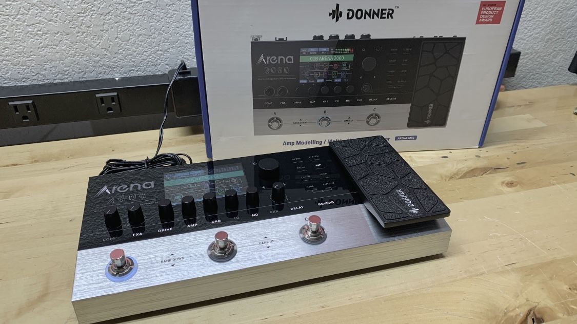 Donner Arena 2000 Amp Modeling Multi Effects Processor