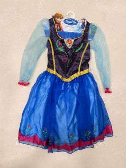 Disney Frozen Anna Halloween Princess Dress Girls 4-6X