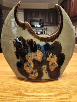 7 piece pottery and candle holder set reduced price