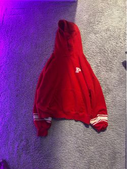 Pink hoodie, size medium