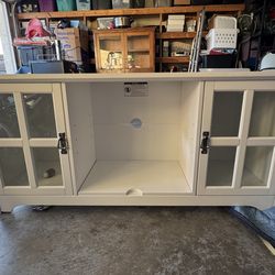 Tv stand with shelves