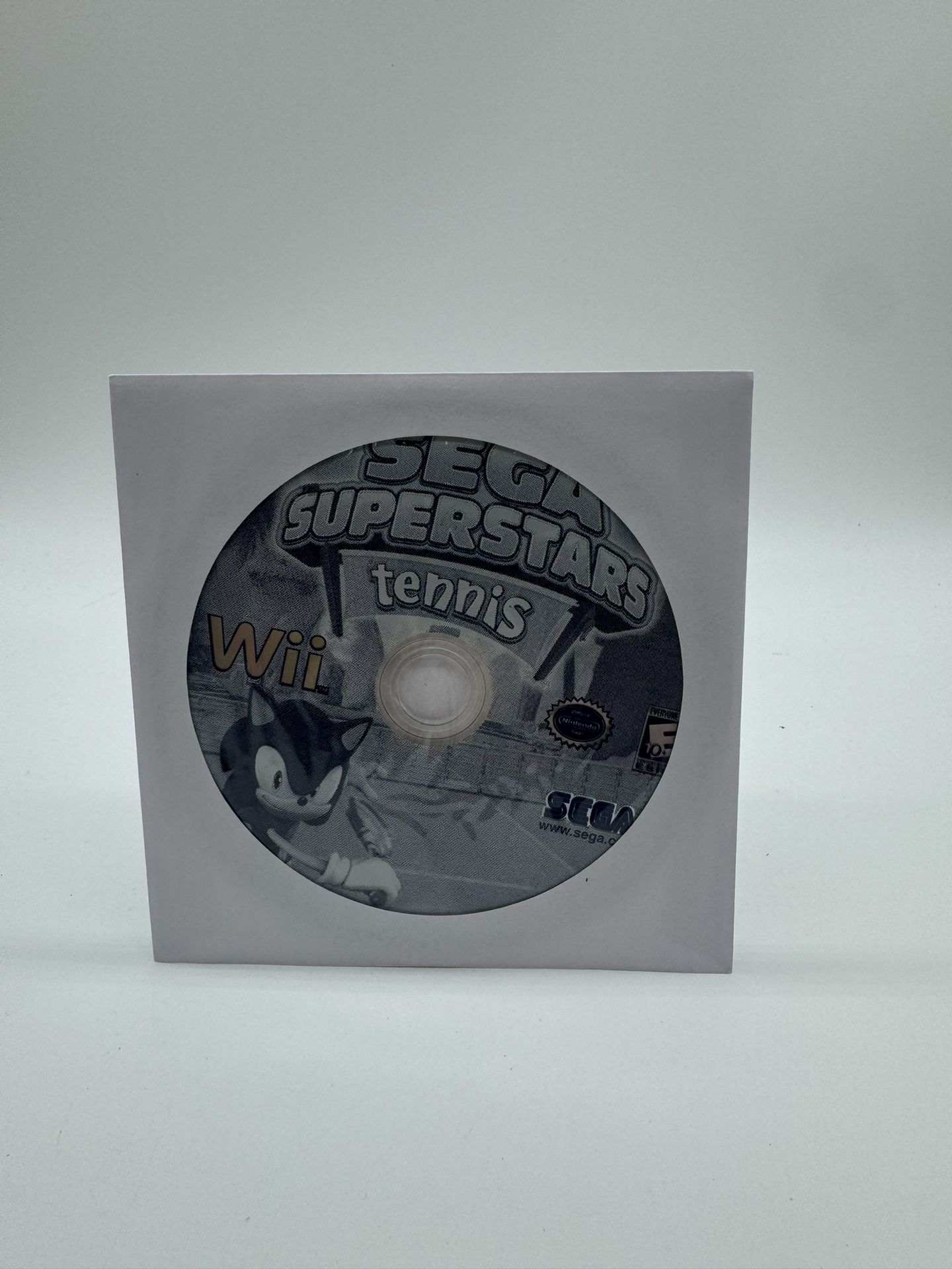 Sega Superstars Tennis (Nintendo Wii, 2008) Tested & Disc Only