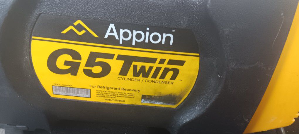 Appion G5Twin  Cylinder Recovery Unit