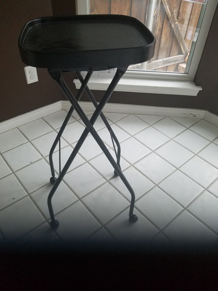 Kayline FT59 Black Fold a Way Salon, Barber, Spa, Tatoo Tray
