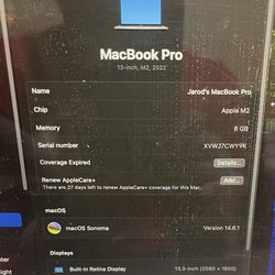MacBook Pro13.3in