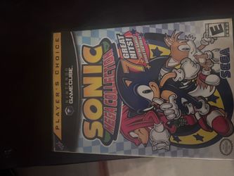 GameCube sonic mega collection greatest hits