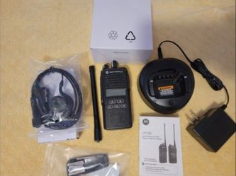 Motorola Radio New All Accessories 