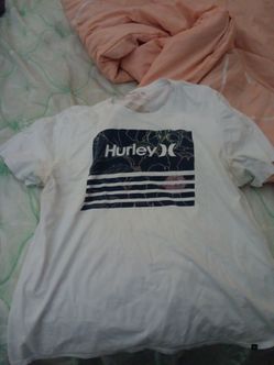 White Hurley t shirt