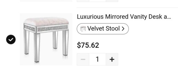Vanity stool