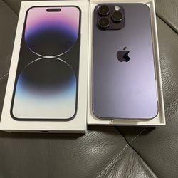 iPhone 14 Pro Max 128gb (deep Purple) Locked To AT&T—-brand
