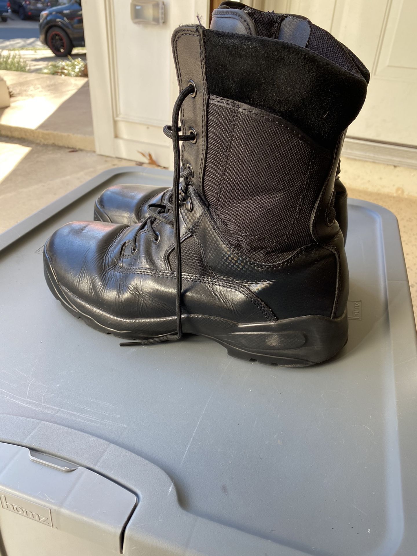5.11 boots (Side zipper). 12