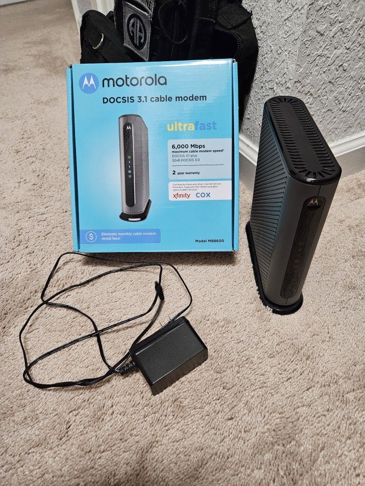 Motorola DOCSIS 3.1 Cable Modem 