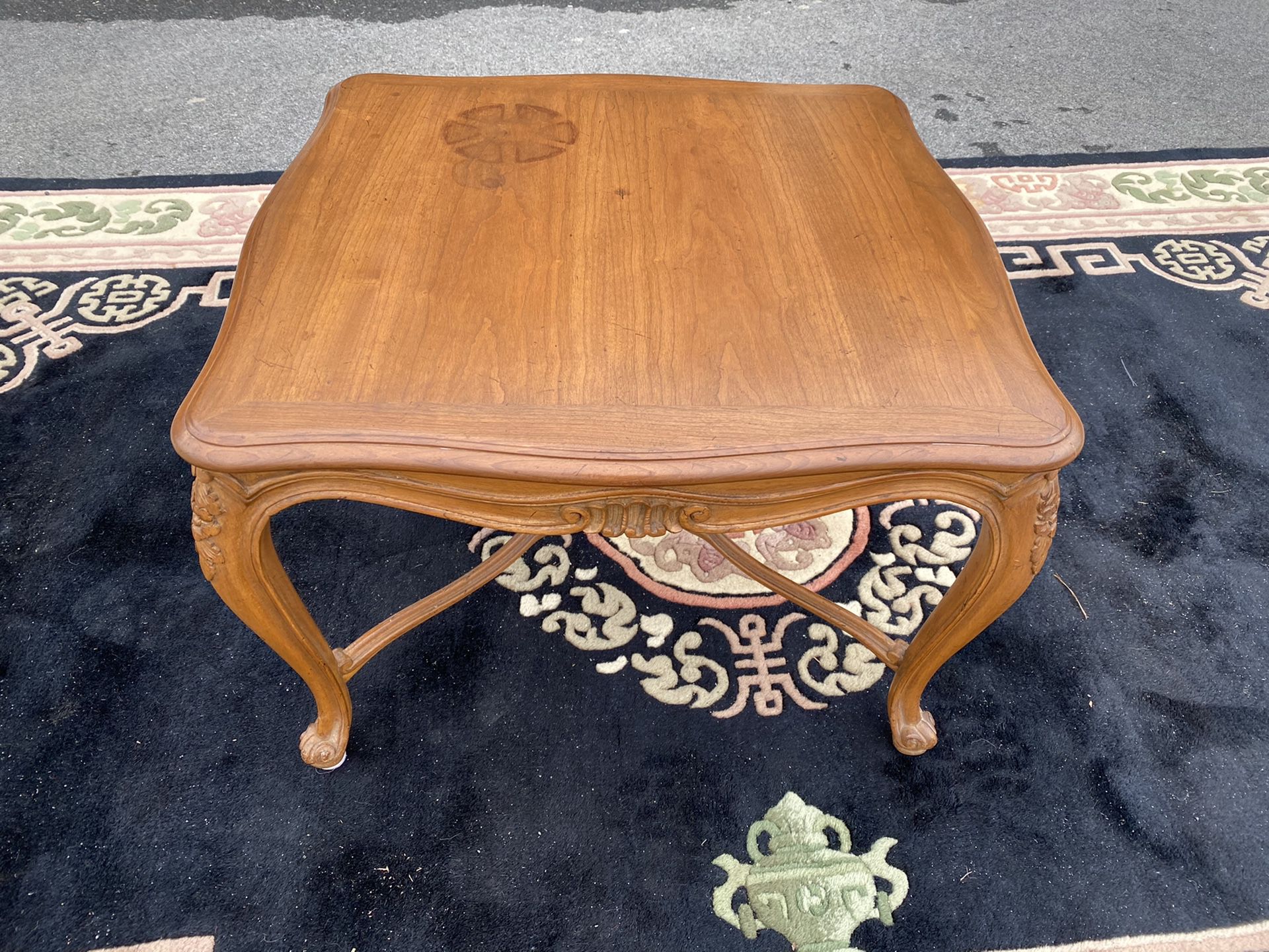 Small Solid Wood Coffee Table