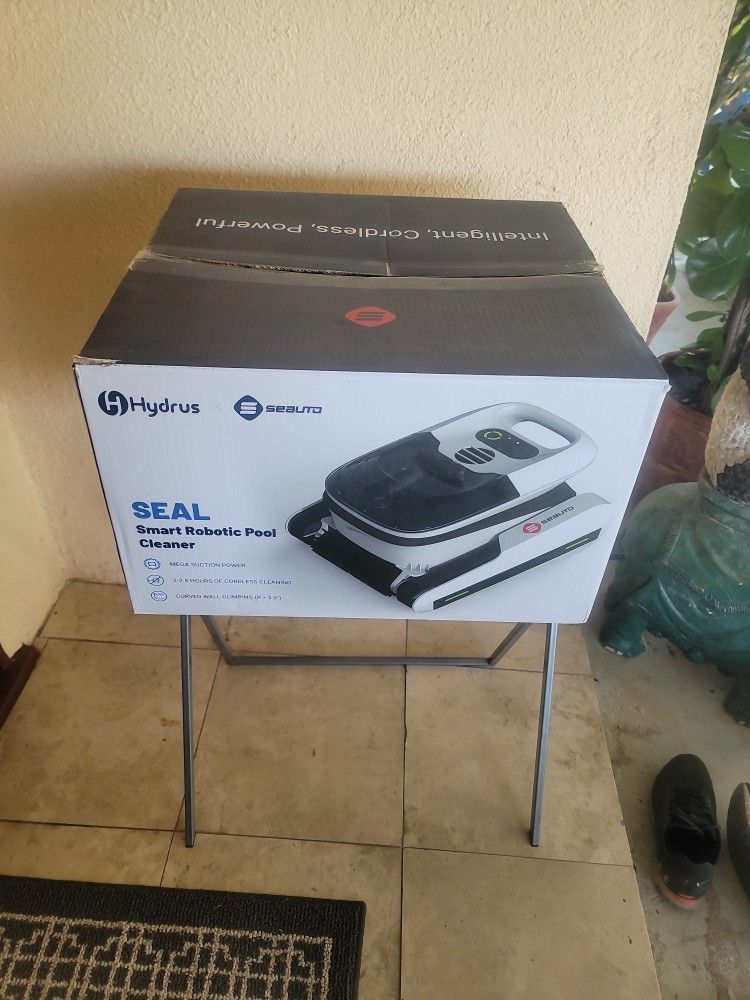 Seauto Seal SE Robotic Pool Vacuum Cleaner, Intelligent Automatic Pool Cleaner, Working Time Up