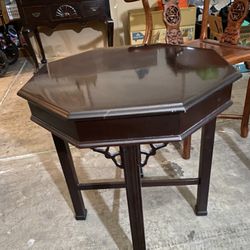 Bernhardt Hexagon End Table (SW AREA) See Description