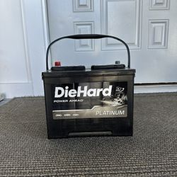 Diehard Platinum 24F-RP Car Battery 750 CCA, 935 CA, 130 Minute Reserve Capacity