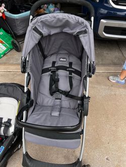 Chico car seat and stroller combo