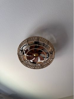 Boho ceiling fan