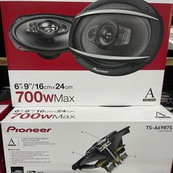 Pioneer 700W 6x9 Car Door speakers 
