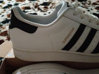 Adidas Superstar White Black Sneakers