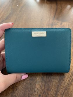 Beautiful teal Kate spade wallet