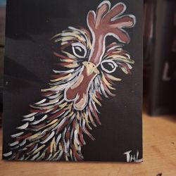 Curious Rooster