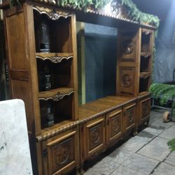 Mueble Rustico Madera Solida..4 Piezas  ....