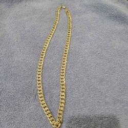 Gold Plated Men's Necklace 
