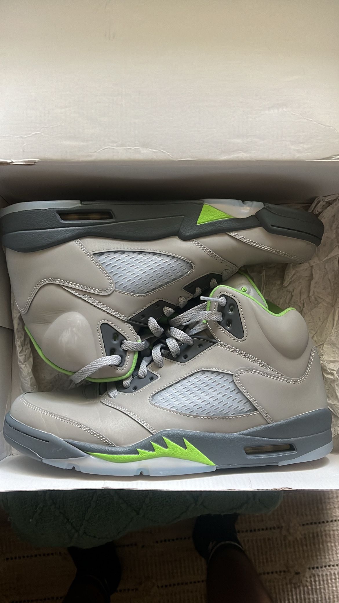 Air Jordan 5 Retro Green Bean