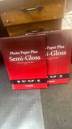 2 boxes canon photo paper 13x19