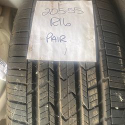 Used  Cooper Evolution 205 55 16 