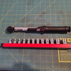 Gedore 1/4" Torque Wrench & Socket Set