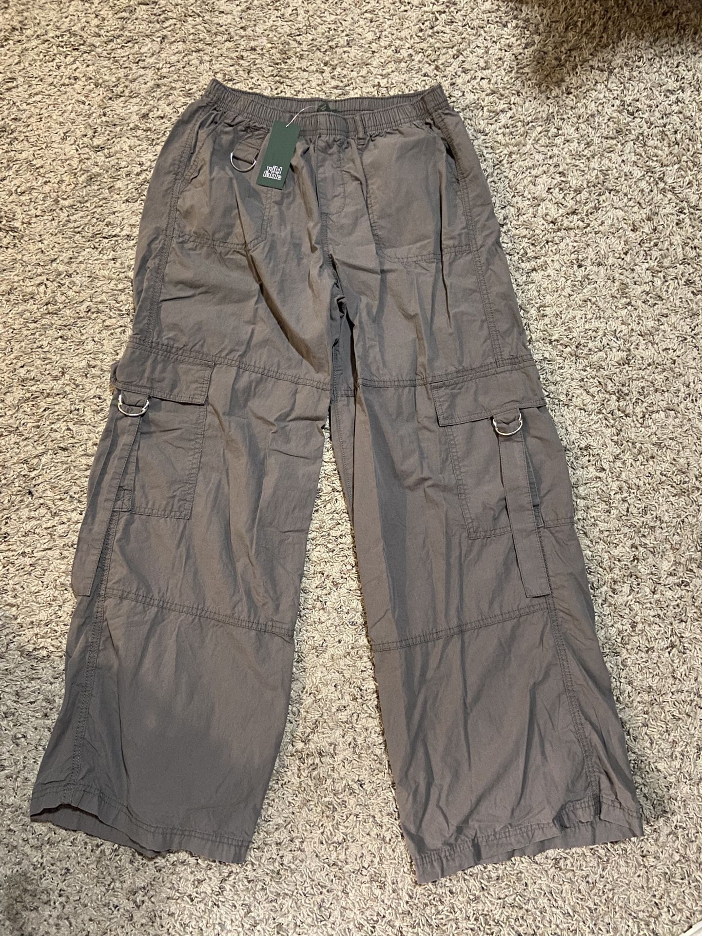 Pewter Gray Cargo Pants Women’s