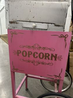 Vintage Popcorn Machine As-Is