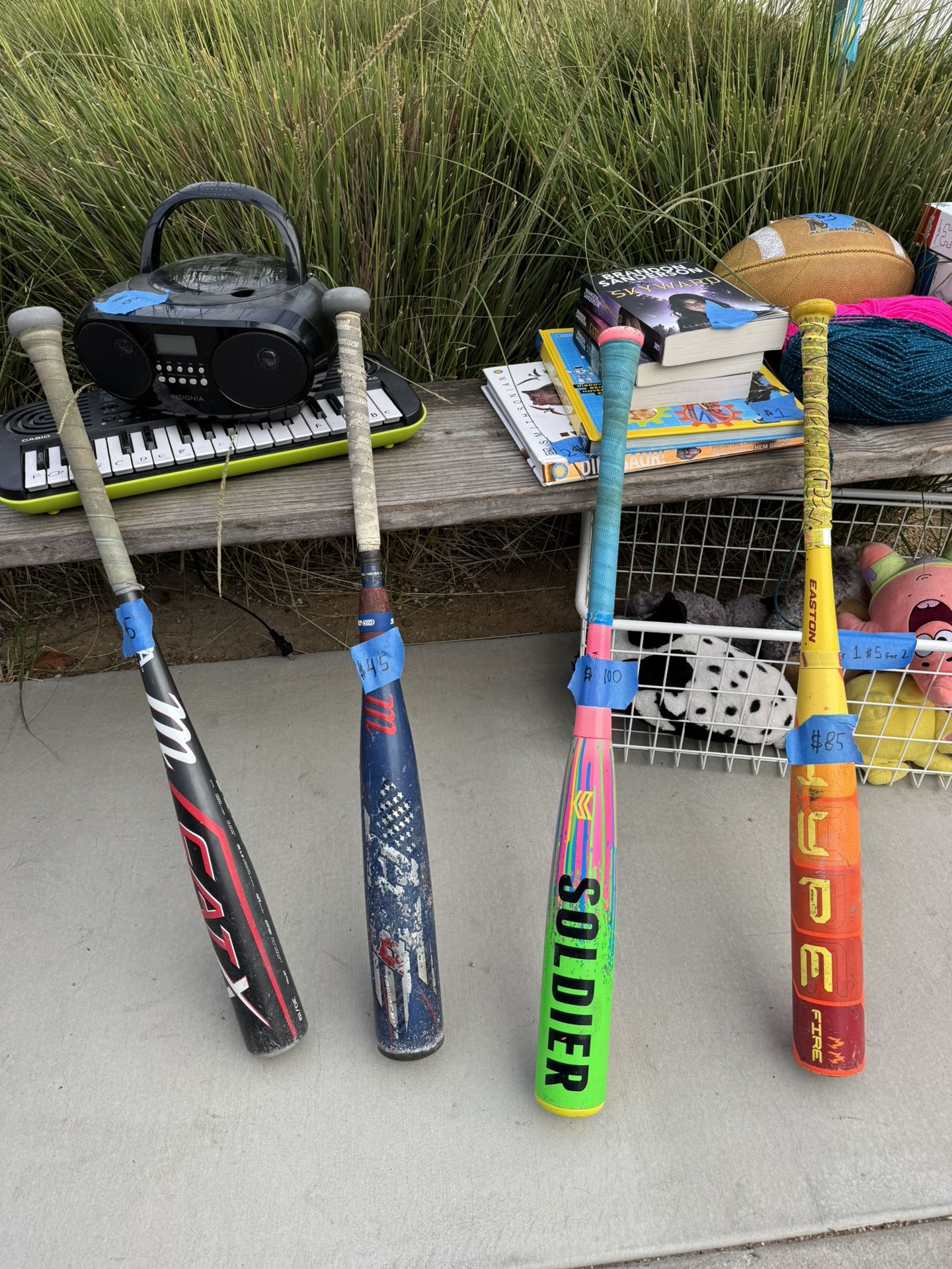 baseball bats