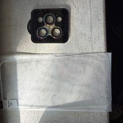 iPhone 15 Pro Max temper Glass And Neochrome Camera Lens 