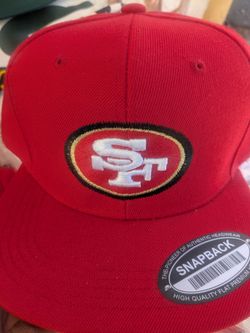 49ers Snapback Hat Red