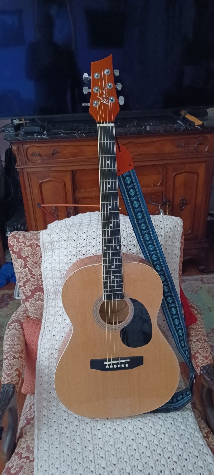 Acoustic Kona Guitar