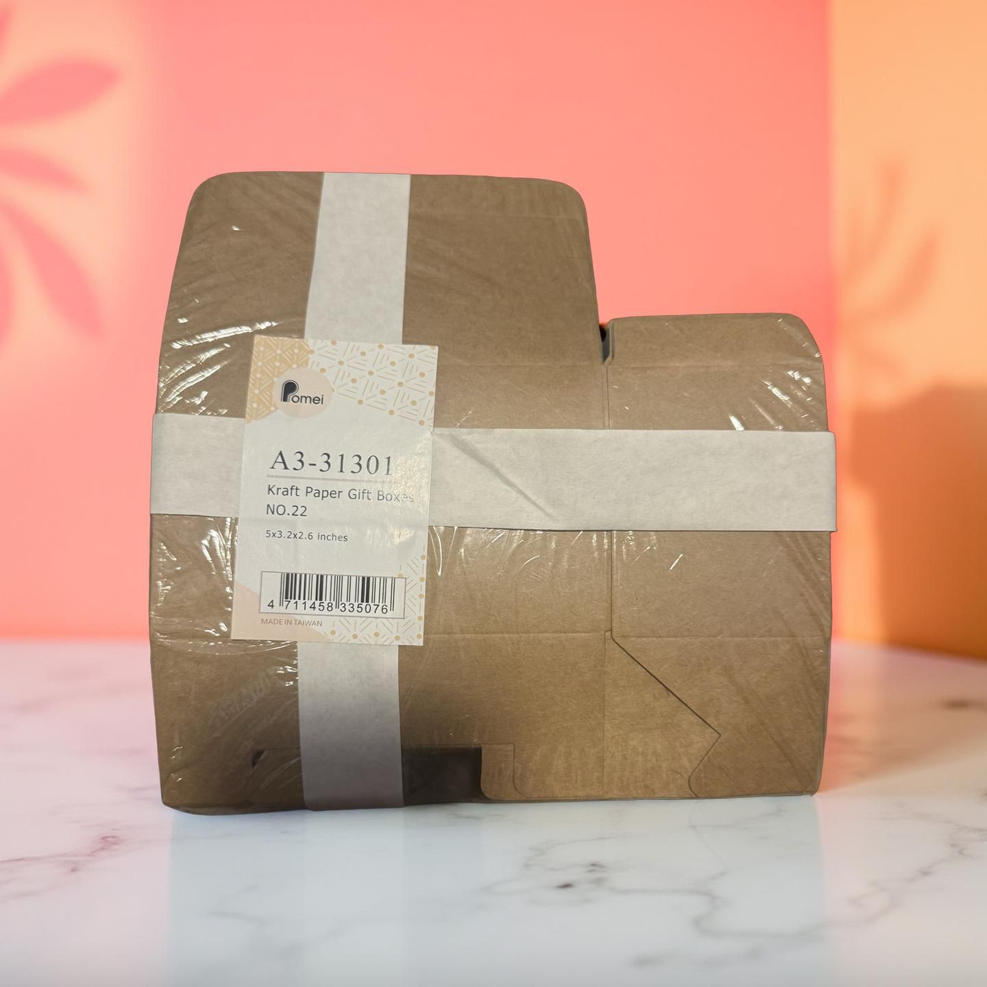 Kraft Boxes - 5 x 3.2 x 2.6 Inches - 50 Pieces