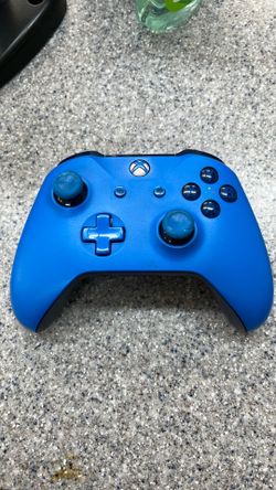 blue Microsoft Xbox Wireless Controller,