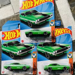 Hot Wheels Lot 3 - Dodge Challengers 1:64 $5.00 All Together