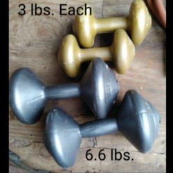 4 Dumbbells 