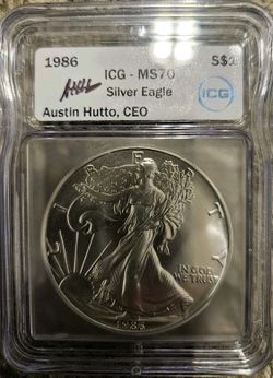 1986 Silver Eagle
