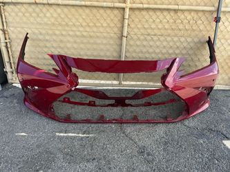 2019-2021 LEXUS ES350 FRONT BUMPER COVER  with sensor HOLE OEM