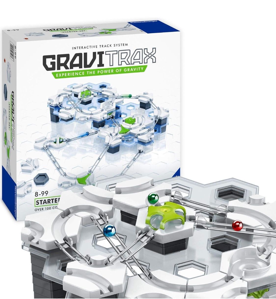 Ravensburger Gravitrax Starter Set Marble Run And Loop Accessory Set & STEAM Accredited Toy For Kids I