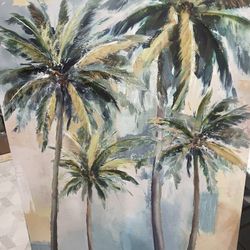 22” Wide X27” Length Palm 🖼️ Trees 🌴 
